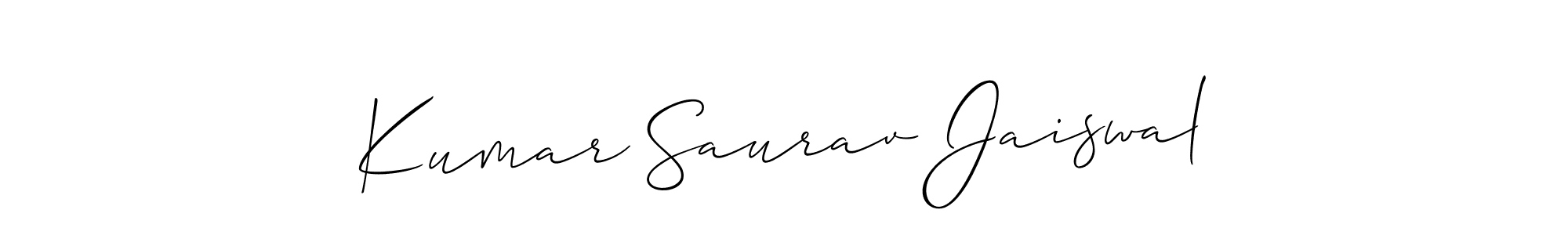 Here are the top 10 professional signature styles for the name Kumar Saurav Jaiswal. These are the best autograph styles you can use for your name. Kumar Saurav Jaiswal signature style 2 images and pictures png
