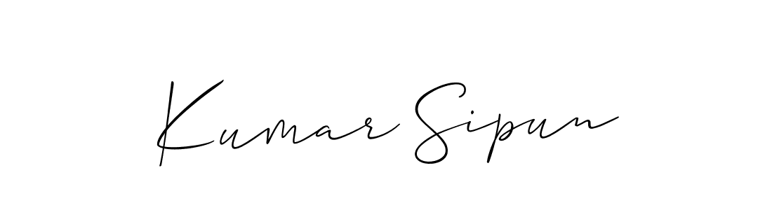 Make a beautiful signature design for name Kumar Sipun. Use this online signature maker to create a handwritten signature for free. Kumar Sipun signature style 2 images and pictures png