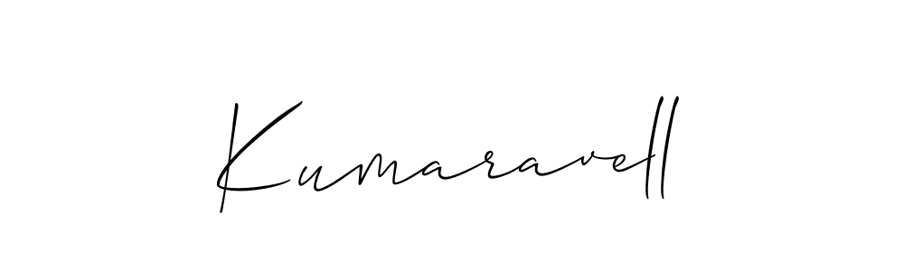 Make a beautiful signature design for name Kumaravell. Use this online signature maker to create a handwritten signature for free. Kumaravell signature style 2 images and pictures png