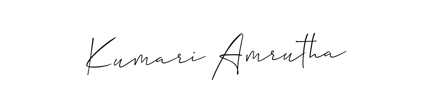 Check out images of Autograph of Kumari Amrutha name. Actor Kumari Amrutha Signature Style. Allison_Script is a professional sign style online. Kumari Amrutha signature style 2 images and pictures png