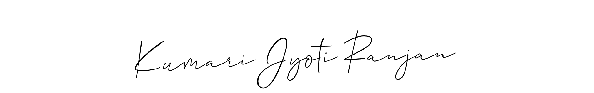 You can use this online signature creator to create a handwritten signature for the name Kumari Jyoti Ranjan. This is the best online autograph maker. Kumari Jyoti Ranjan signature style 2 images and pictures png