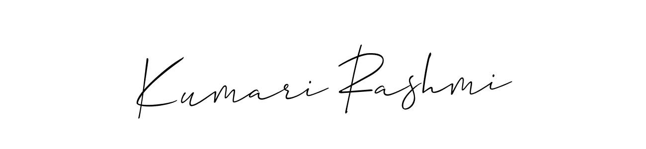 You should practise on your own different ways (Allison_Script) to write your name (Kumari Rashmi) in signature. don't let someone else do it for you. Kumari Rashmi signature style 2 images and pictures png
