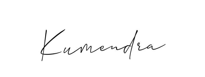 Similarly Allison_Script is the best handwritten signature design. Signature creator online .You can use it as an online autograph creator for name Kumendra. Kumendra signature style 2 images and pictures png
