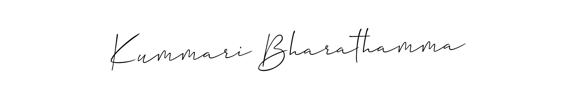 Make a short Kummari Bharathamma signature style. Manage your documents anywhere anytime using Allison_Script. Create and add eSignatures, submit forms, share and send files easily. Kummari Bharathamma signature style 2 images and pictures png