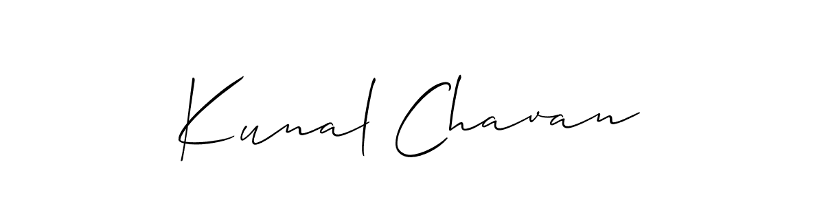 How to Draw Kunal Chavan signature style? Allison_Script is a latest design signature styles for name Kunal Chavan. Kunal Chavan signature style 2 images and pictures png