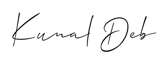 Upgrade your professional image with Kunal Deb signature created with Allison_Script font. Fast, free, and watermark-free download. Kunal Deb signature style 2 images and pictures png