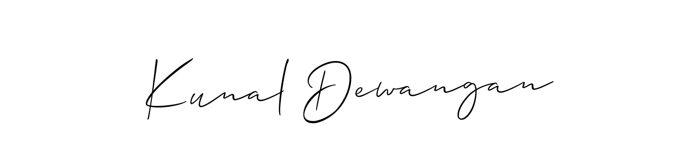 Once you've used our free online signature maker to create your best signature Allison_Script style, it's time to enjoy all of the benefits that Kunal Dewangan name signing documents. Kunal Dewangan signature style 2 images and pictures png