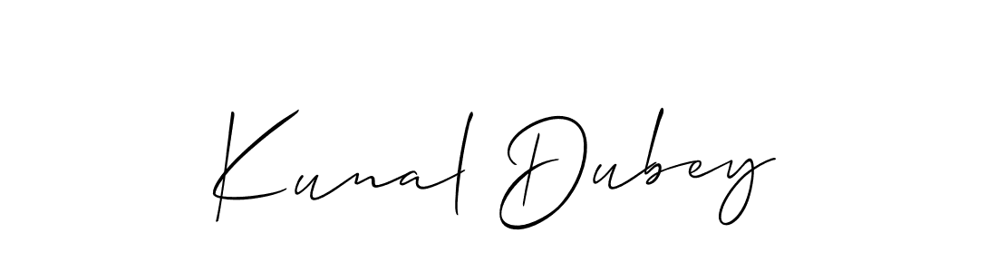 Make a beautiful signature design for name Kunal Dubey. Use this online signature maker to create a handwritten signature for free. Kunal Dubey signature style 2 images and pictures png