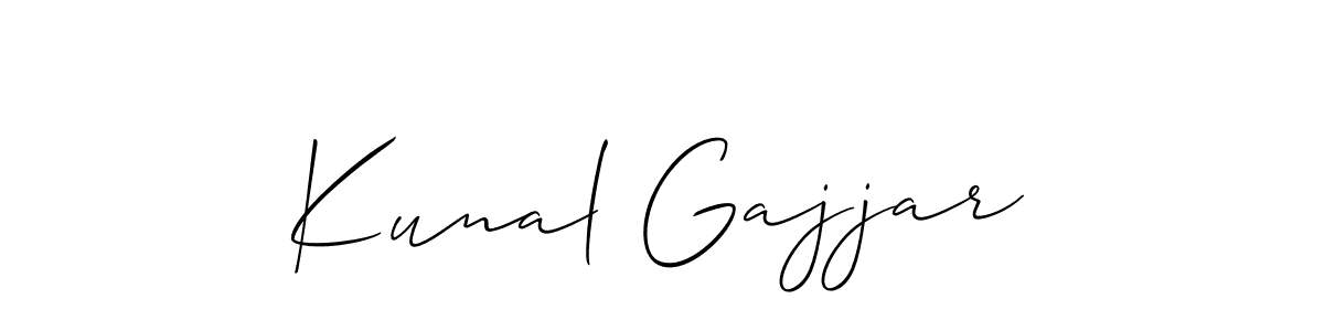 Make a beautiful signature design for name Kunal Gajjar. Use this online signature maker to create a handwritten signature for free. Kunal Gajjar signature style 2 images and pictures png