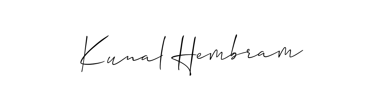 See photos of Kunal Hembram official signature by Spectra . Check more albums & portfolios. Read reviews & check more about Allison_Script font. Kunal Hembram signature style 2 images and pictures png