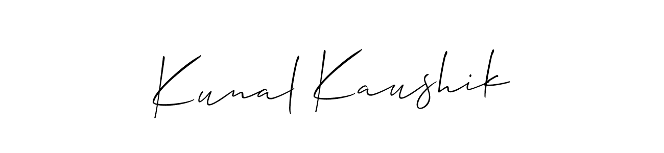 You can use this online signature creator to create a handwritten signature for the name Kunal Kaushik. This is the best online autograph maker. Kunal Kaushik signature style 2 images and pictures png