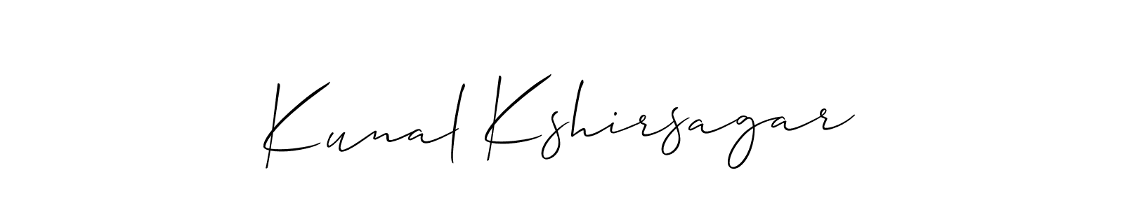 Similarly Allison_Script is the best handwritten signature design. Signature creator online .You can use it as an online autograph creator for name Kunal Kshirsagar. Kunal Kshirsagar signature style 2 images and pictures png