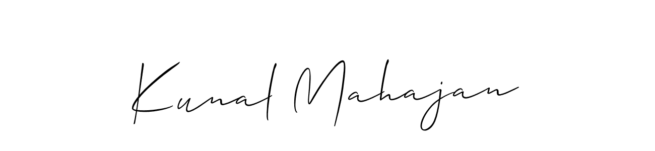 Make a beautiful signature design for name Kunal Mahajan. Use this online signature maker to create a handwritten signature for free. Kunal Mahajan signature style 2 images and pictures png