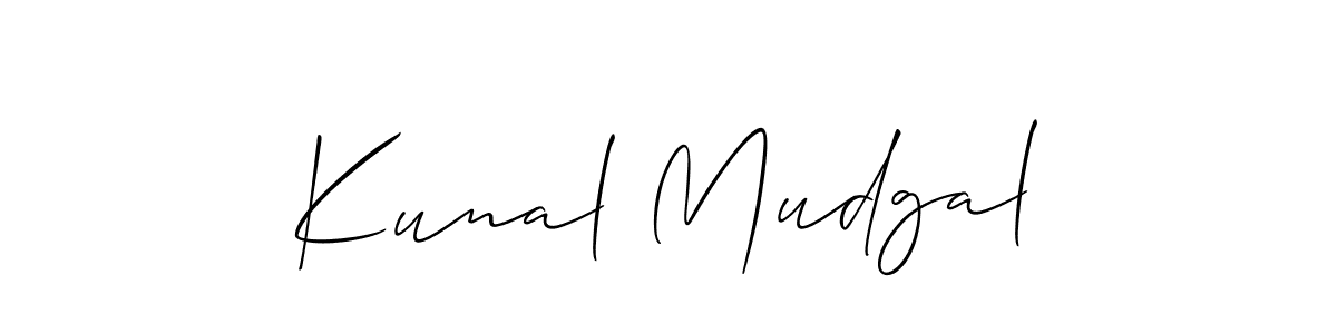 Once you've used our free online signature maker to create your best signature Allison_Script style, it's time to enjoy all of the benefits that Kunal Mudgal name signing documents. Kunal Mudgal signature style 2 images and pictures png