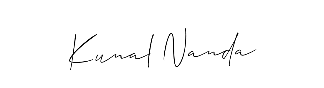 Once you've used our free online signature maker to create your best signature Allison_Script style, it's time to enjoy all of the benefits that Kunal Nanda name signing documents. Kunal Nanda signature style 2 images and pictures png