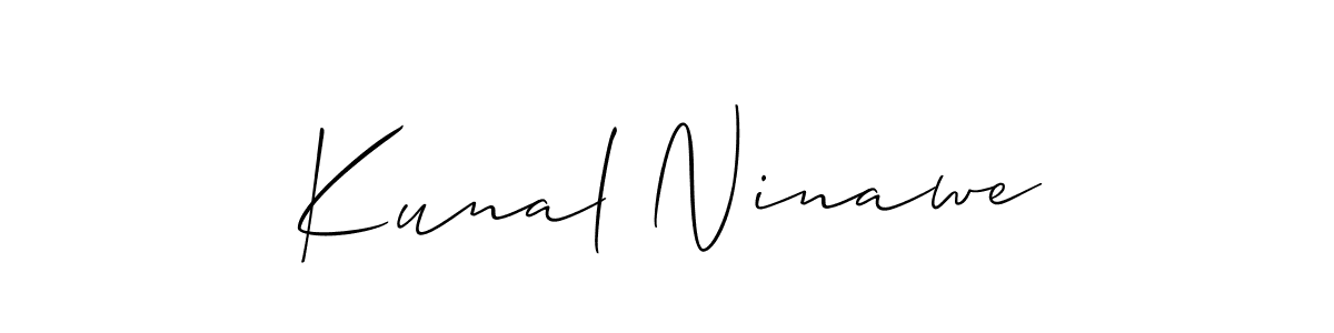 Once you've used our free online signature maker to create your best signature Allison_Script style, it's time to enjoy all of the benefits that Kunal Ninawe name signing documents. Kunal Ninawe signature style 2 images and pictures png