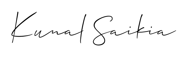 Discover how Kunal Saikia looks in an executive cursive font (Allison_Script). Perfect for legal documents, invoices, and certificates. Kunal Saikia signature style 2 images and pictures png