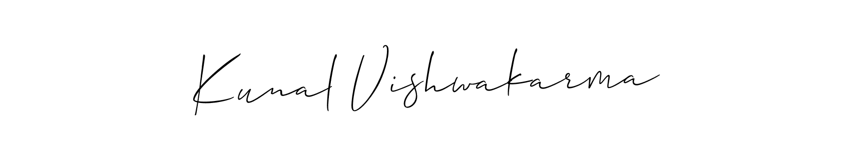 Here are the top 10 professional signature styles for the name Kunal Vishwakarma. These are the best autograph styles you can use for your name. Kunal Vishwakarma signature style 2 images and pictures png