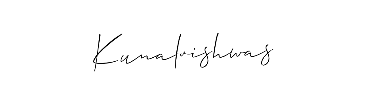 This is the best signature style for the Kunalvishwas name. Also you like these signature font (Allison_Script). Mix name signature. Kunalvishwas signature style 2 images and pictures png