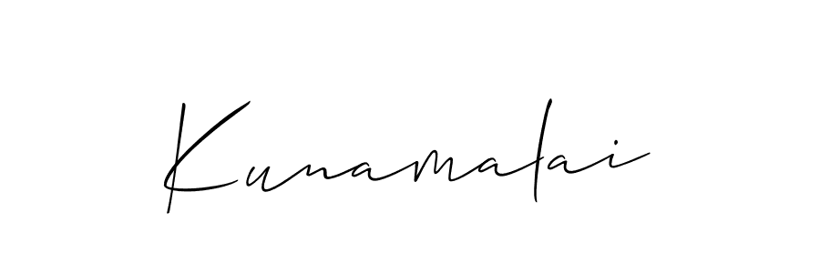 Make a beautiful signature design for name Kunamalai. Use this online signature maker to create a handwritten signature for free. Kunamalai signature style 2 images and pictures png