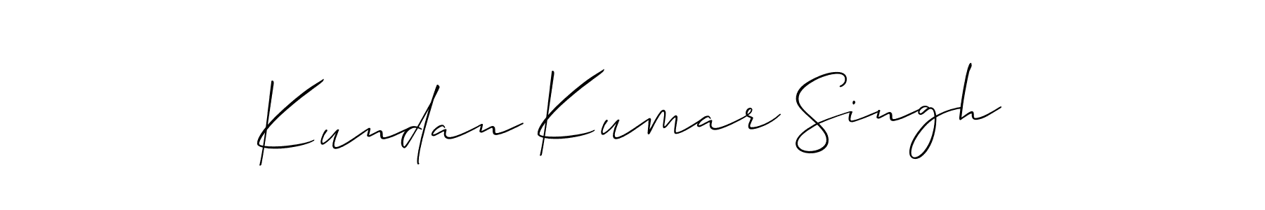 How to Draw Kundan Kumar Singh signature style? Allison_Script is a latest design signature styles for name Kundan Kumar Singh. Kundan Kumar Singh signature style 2 images and pictures png