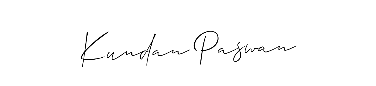 Make a beautiful signature design for name Kundan Paswan. Use this online signature maker to create a handwritten signature for free. Kundan Paswan signature style 2 images and pictures png