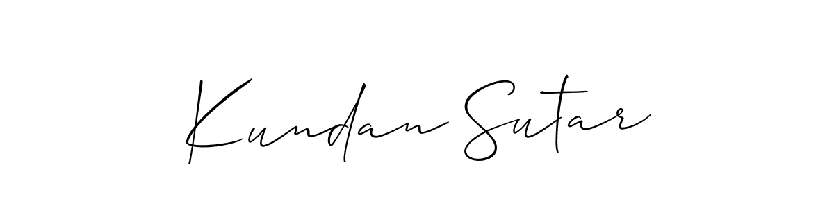 Here are the top 10 professional signature styles for the name Kundan Sutar. These are the best autograph styles you can use for your name. Kundan Sutar signature style 2 images and pictures png