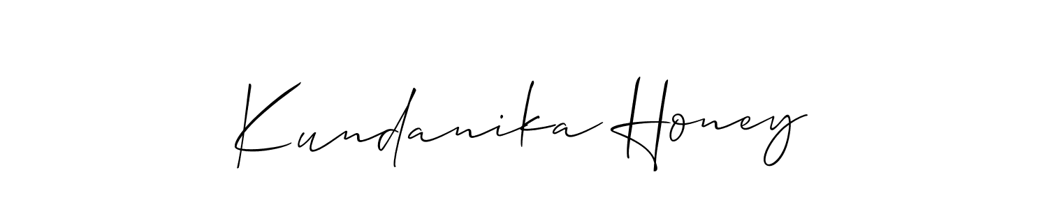 See photos of Kundanika Honey official signature by Spectra . Check more albums & portfolios. Read reviews & check more about Allison_Script font. Kundanika Honey signature style 2 images and pictures png