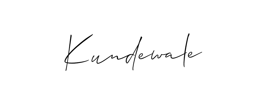 Make a short Kundewale signature style. Manage your documents anywhere anytime using Allison_Script. Create and add eSignatures, submit forms, share and send files easily. Kundewale signature style 2 images and pictures png