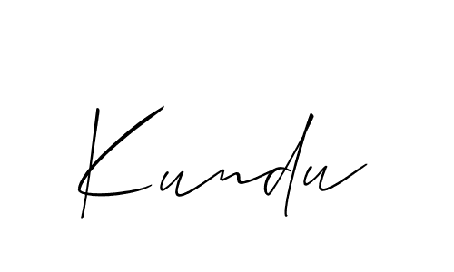 Also You can easily find your signature by using the search form. We will create Kundu name handwritten signature images for you free of cost using Allison_Script sign style. Kundu signature style 2 images and pictures png