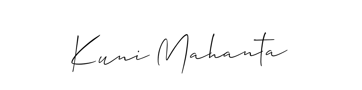 You can use this online signature creator to create a handwritten signature for the name Kuni Mahanta. This is the best online autograph maker. Kuni Mahanta signature style 2 images and pictures png