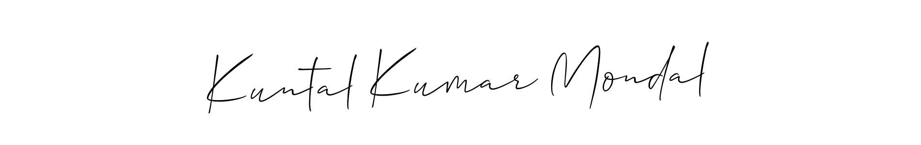 Here are the top 10 professional signature styles for the name Kuntal Kumar Mondal. These are the best autograph styles you can use for your name. Kuntal Kumar Mondal signature style 2 images and pictures png