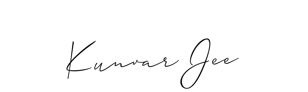 Here are the top 10 professional signature styles for the name Kunvar Jee. These are the best autograph styles you can use for your name. Kunvar Jee signature style 2 images and pictures png