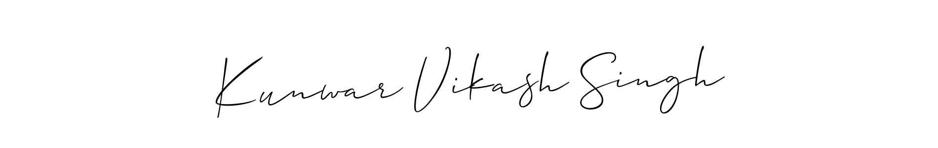 Once you've used our free online signature maker to create your best signature Allison_Script style, it's time to enjoy all of the benefits that Kunwar Vikash Singh name signing documents. Kunwar Vikash Singh signature style 2 images and pictures png