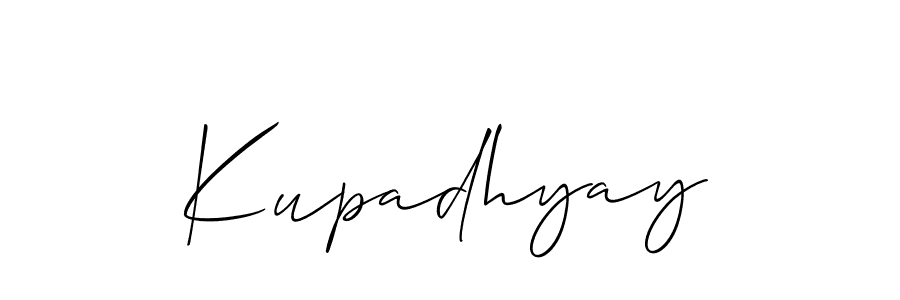 Here are the top 10 professional signature styles for the name Kupadhyay. These are the best autograph styles you can use for your name. Kupadhyay signature style 2 images and pictures png