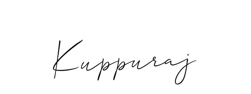 Make a beautiful signature design for name Kuppuraj. Use this online signature maker to create a handwritten signature for free. Kuppuraj signature style 2 images and pictures png
