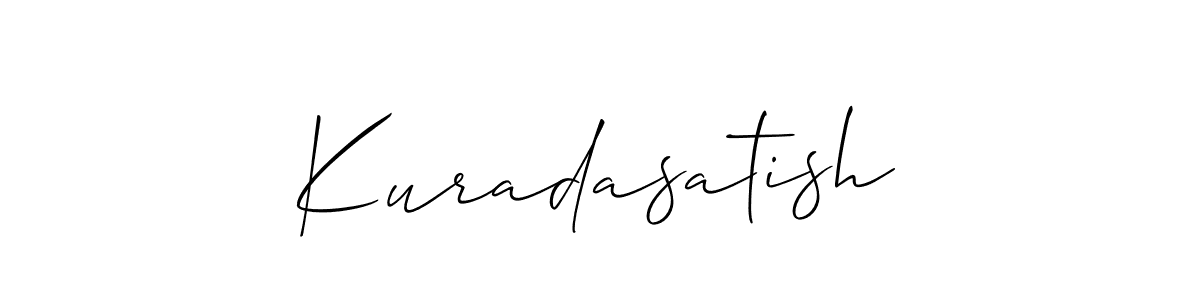 Here are the top 10 professional signature styles for the name Kuradasatish. These are the best autograph styles you can use for your name. Kuradasatish signature style 2 images and pictures png