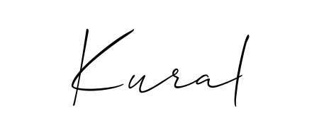 Elevate your brand with a stunning Kural eSignature. The Allison_Script style provides a balanced, flowing aesthetic for everyday signing. Kural signature style 2 images and pictures png