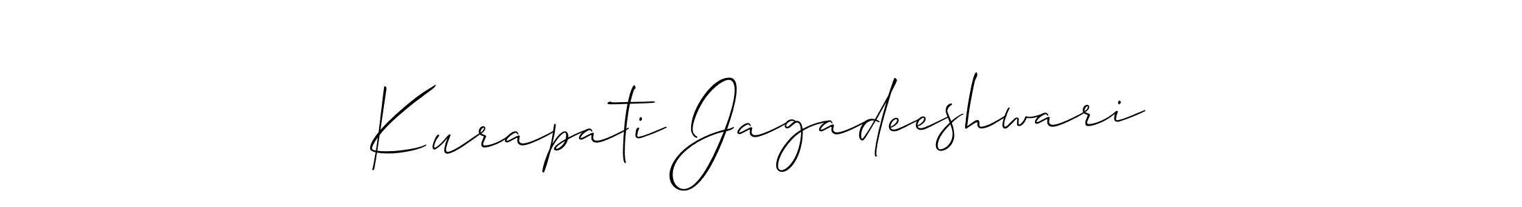 Best and Professional Signature Style for Kurapati Jagadeeshwari. Allison_Script Best Signature Style Collection. Kurapati Jagadeeshwari signature style 2 images and pictures png