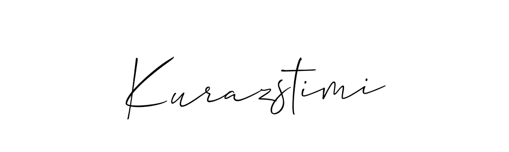 if you are searching for the best signature style for your name Kurazstimi. so please give up your signature search. here we have designed multiple signature styles  using Allison_Script. Kurazstimi signature style 2 images and pictures png