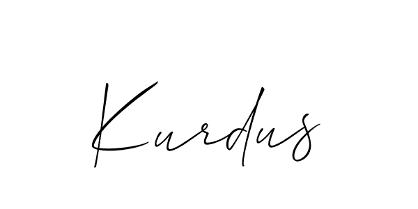 Best and Professional Signature Style for Kurdus. Allison_Script Best Signature Style Collection. Kurdus signature style 2 images and pictures png