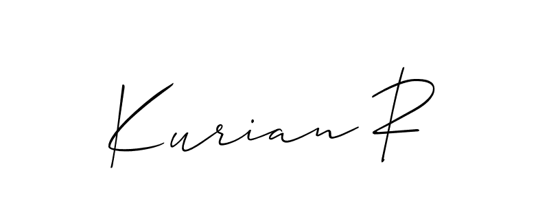 Make a beautiful signature design for name Kurian R. Use this online signature maker to create a handwritten signature for free. Kurian R signature style 2 images and pictures png