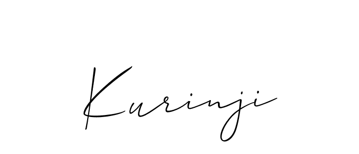 Allison_Script is a professional signature style that is perfect for those who want to add a touch of class to their signature. It is also a great choice for those who want to make their signature more unique. Get Kurinji name to fancy signature for free. Kurinji signature style 2 images and pictures png