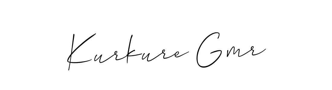 You should practise on your own different ways (Allison_Script) to write your name (Kurkure Gmr) in signature. don't let someone else do it for you. Kurkure Gmr signature style 2 images and pictures png