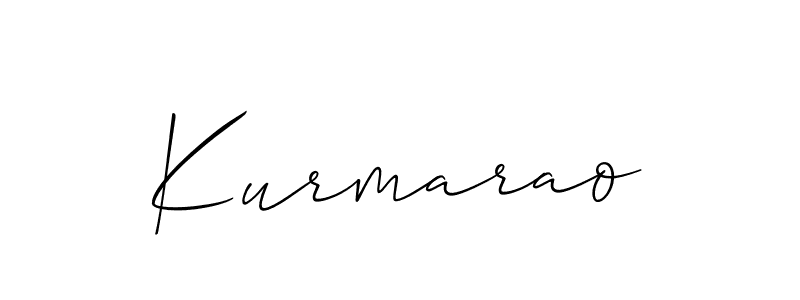 Make a short Kurmarao signature style. Manage your documents anywhere anytime using Allison_Script. Create and add eSignatures, submit forms, share and send files easily. Kurmarao signature style 2 images and pictures png