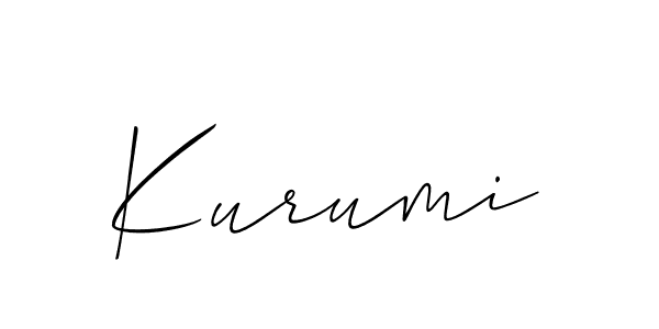 Once you've used our free online signature maker to create your best signature Allison_Script style, it's time to enjoy all of the benefits that Kurumi name signing documents. Kurumi signature style 2 images and pictures png
