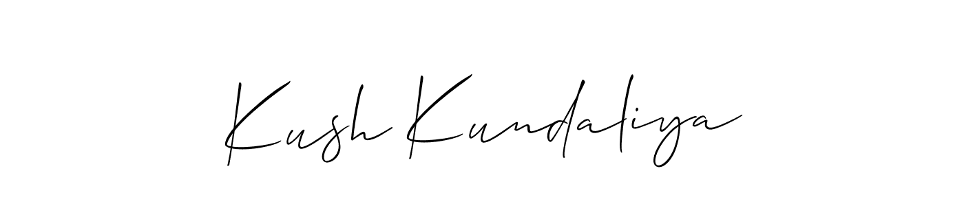 if you are searching for the best signature style for your name Kush Kundaliya. so please give up your signature search. here we have designed multiple signature styles  using Allison_Script. Kush Kundaliya signature style 2 images and pictures png