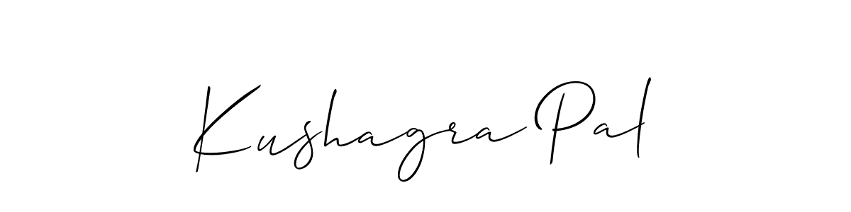 Make a beautiful signature design for name Kushagra Pal. Use this online signature maker to create a handwritten signature for free. Kushagra Pal signature style 2 images and pictures png