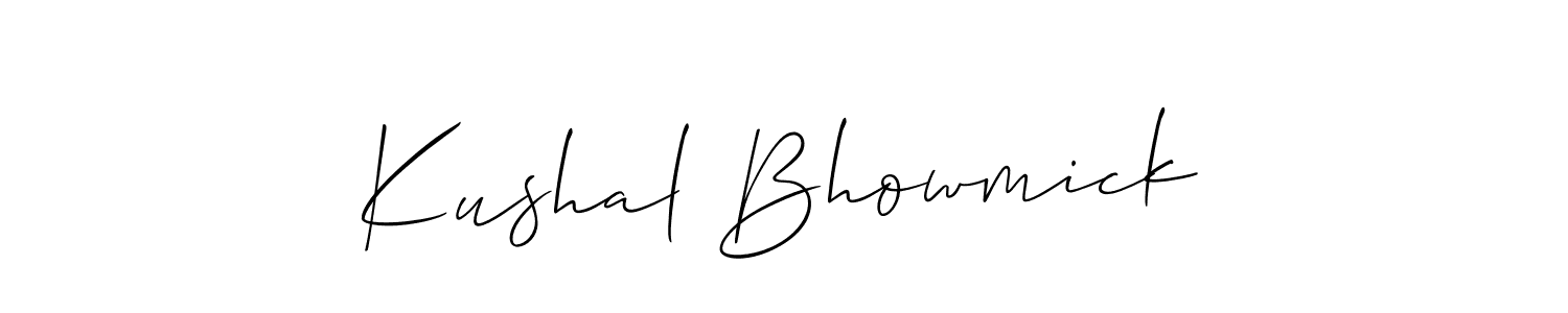 Once you've used our free online signature maker to create your best signature Allison_Script style, it's time to enjoy all of the benefits that Kushal Bhowmick name signing documents. Kushal Bhowmick signature style 2 images and pictures png