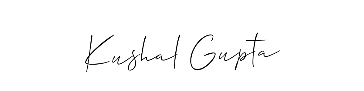 How to Draw Kushal Gupta signature style? Allison_Script is a latest design signature styles for name Kushal Gupta. Kushal Gupta signature style 2 images and pictures png